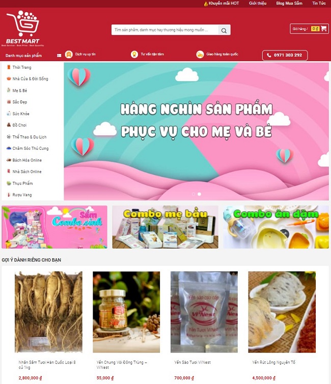 website chuẩn seo