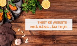 Thiết kế Website ẩm thực