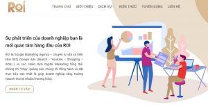 Thiết kế website nội thất tại ROI Media